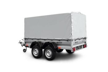 Remorque 2 essieu 750 kg​ ZASLAW 265T – 2,65 X 1,32 M GRILLAGÉE