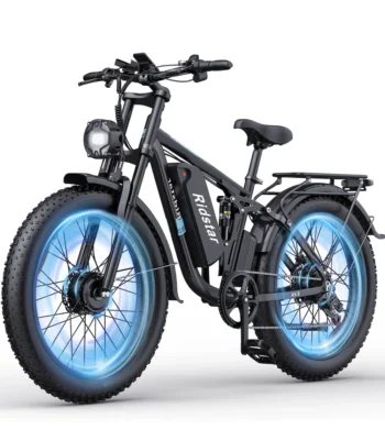 Vélo électrique Ridstar E26 Pro à double moteur 2000 W 48 V 23 Ah