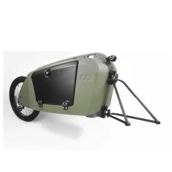 Remorque pour chien vélo sur axe de roue Kern SolarMoov