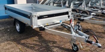 Remorque double essieux freinée 1500 kg benne Brenderup BT 4260SB1500